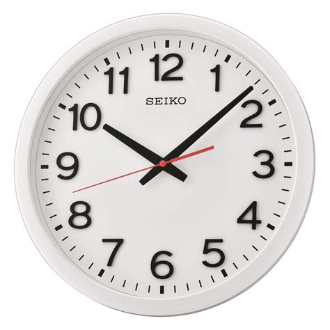 Seiko Clocks 35cm Silent Wall Clock Uk