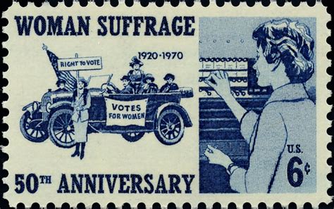 Modern U S Stamps Scott C Womens Suffrage Th Admendment