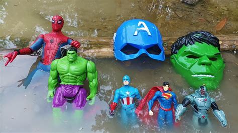 Avengers Superhero Story Spiderman Pro Vs Hulk Superman Vs Captain