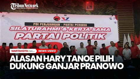 Alasan Hary Tanoe Pilih Dukung Ganjar Pranowo Ketimbang Sahabatnya