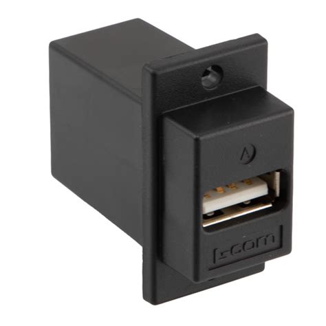 Usb Adapter A B Black Ecf504b Uab