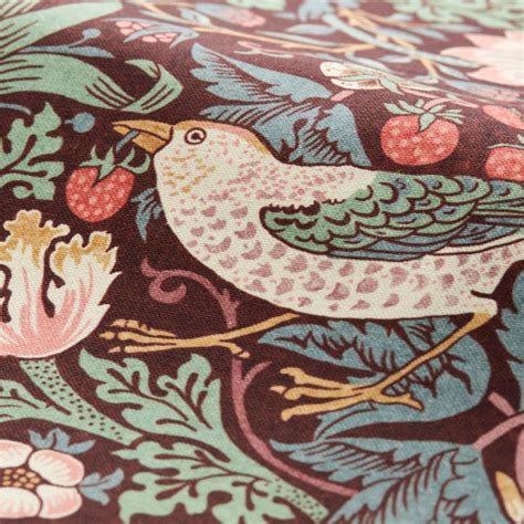 William Morris Strawberry Thief Made To Measure Roman Blind Dunelm