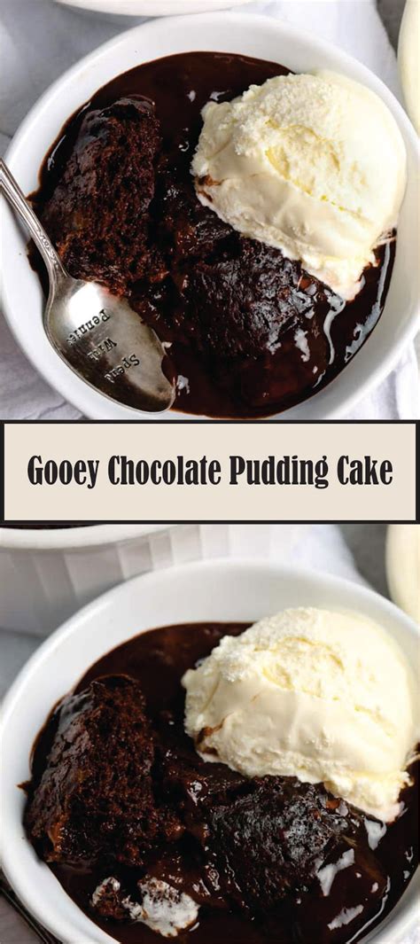 Gooey Chocolate Pudding Cake - Fast Family Meals