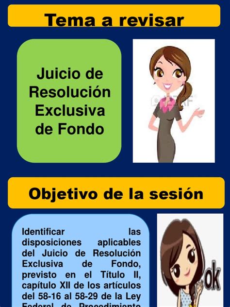 Juicio De Resolución Exclusiva De Fondo Pdf Sentencia Ley