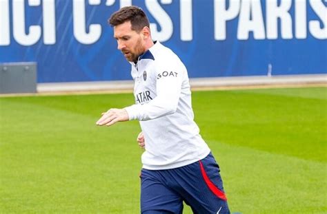 Lionel Messi returns to PSG training | Mundo Albiceleste