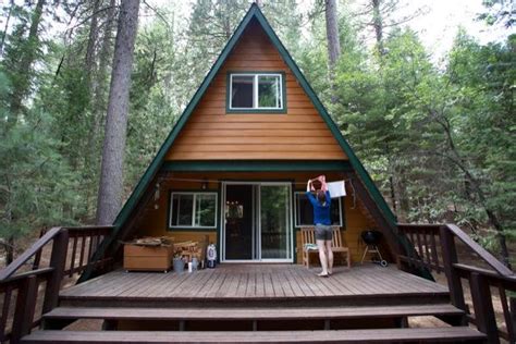 Tiny A Frame Cabin In The Woods