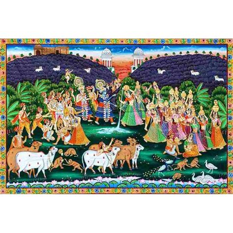 Best Shreenathji Pichwai Painting On Canvas