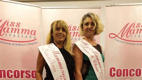 Miss Mamma Italiana Premiate Due Umbre Ecco Le Vincitrici Della