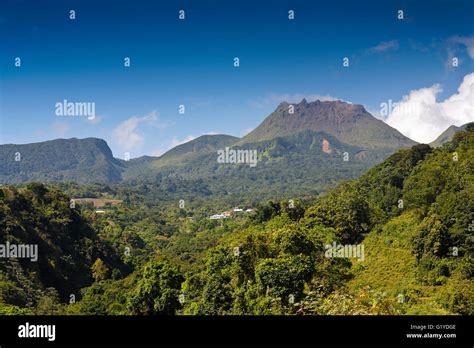 La Soufrière An Active Volcano And The Highest Peak Of Guadeloupe