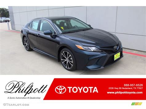 2020 Galactic Aqua Mica Toyota Camry Se 136561910 Car