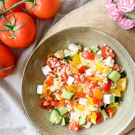 Salade De Couscous Perl Fourneaux Et Fourchettes