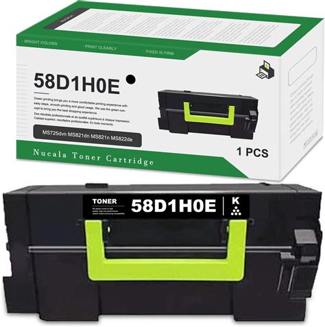 Amazon D H E Black Toner Cartridge Pack Nuc Compatible