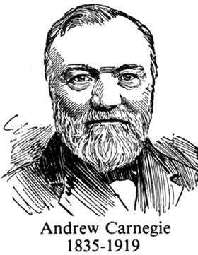 Andrew Carnegie Cartoon Drawing Clip Art Library