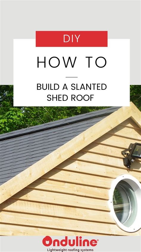 How To Build A Slanted Roof For A Shed Garage Carport And More Artofit