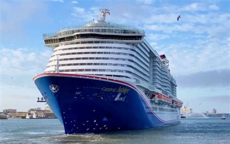 Newest Carnival Ship Arrives At Us Homeport