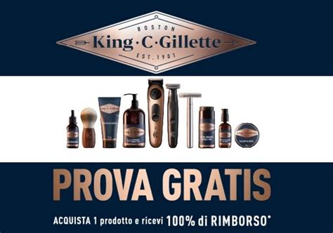 Spendi E Riprendi Gillette King KING C PROVA GRATIS