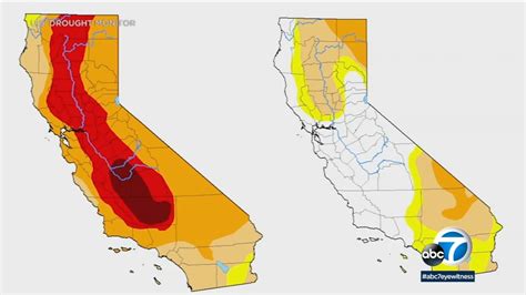 California drought: Only 36% of state remains in drought after series of storms continue to ...