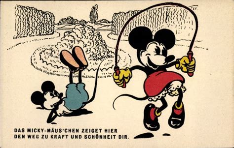 K Nstler Ansichtskarte Postkarte Walt Disney Mickey Akpool De