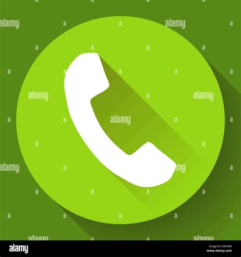 Incoming Phone Call Vector Icon Stock Vector Image And Art Alamy