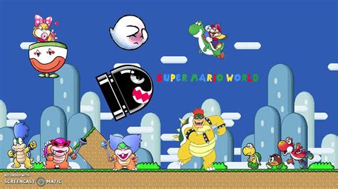 Super Mario World Overworld8 Bit Youtube