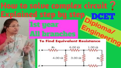 How To Solve A Complex Circuit