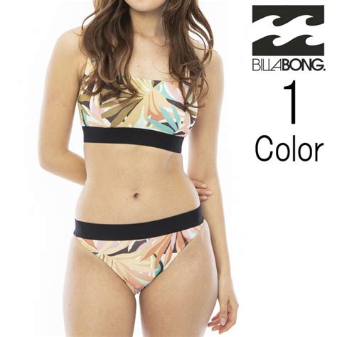 楽天市場ビラボン Billabong レディース ADIV TANK BIKINI クロップドタンクビキニ 水着 bd013801