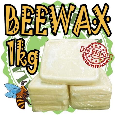 Jual Beeswax Putih 1kg Lilin Lebah White Beewax Bee Wax Bar Shopee