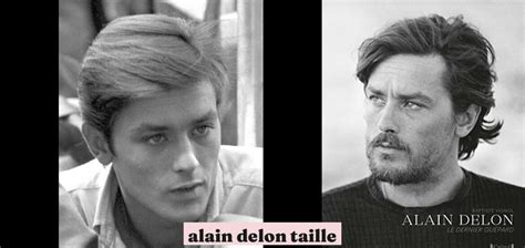 Alain Delon taille un homme au delà des dimensions l icône du cinéma