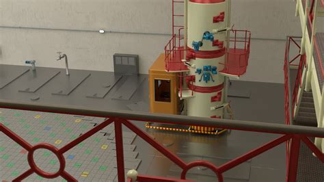 Rbmk Reactor Chernobyl Model Turbosquid