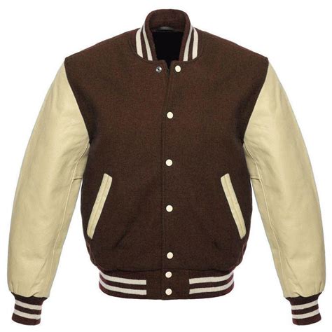 Brown Varsity Jacket | Varsity jacket, Varsity jacket outfit, Varsity jacket men