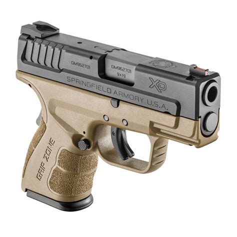 Springfield Xd® Mod 2™ Sub Compact 45acp In Fde Tacticool Hand Guns Springfield 9mm