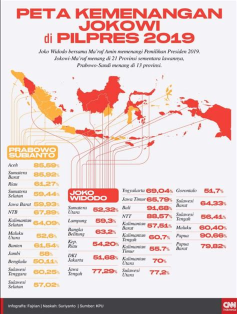 Indonesia presidential election 2019 : r/MapPorn