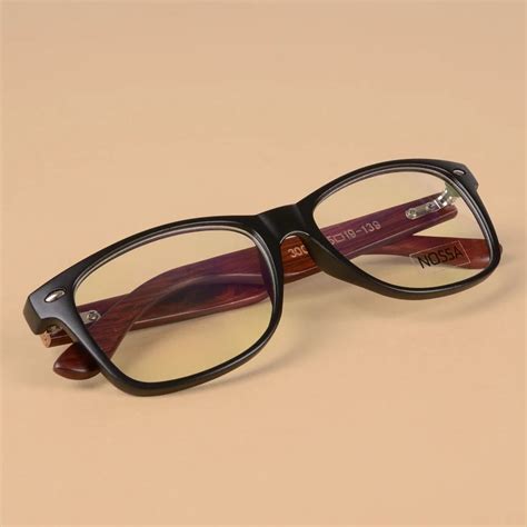 Classic Wooden Glasses Frames Women Men Vintage Wood Eyewear Frame Male