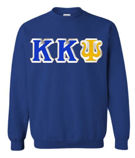 Kappa Kappa Psi Custom Twill Crewneck Sweatshirt Greek Gear