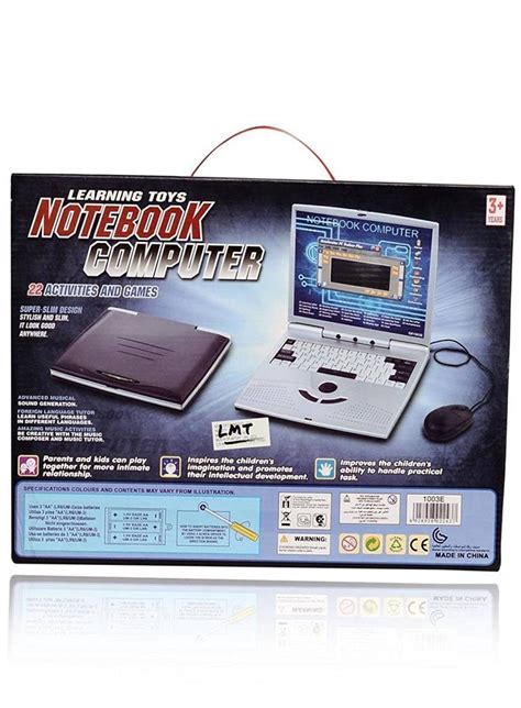 Educational Notebook Computer with 22 Activities & Games Laptop For ...