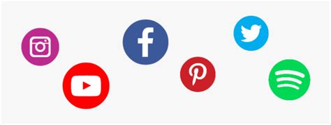 Logo Facebook Instagram Youtube Spotify Png Transparent Png