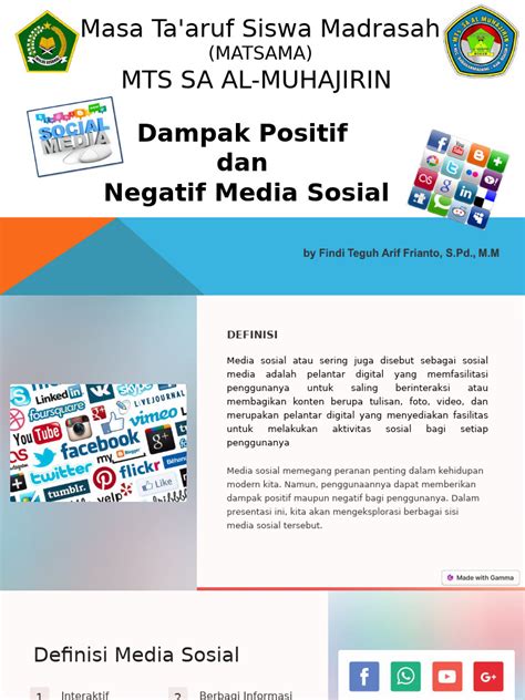 Dampak Positif Dan Negatif Media Sosial Pdf