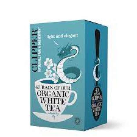 Clipper Organic White Tea 40 Bags