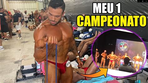 Meu Primeiro Campeonato De Fisiculturismo Youtube