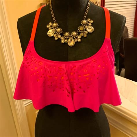 Small Bikini Swimsuit Victoria S Secret Hot Pink Ho Gem