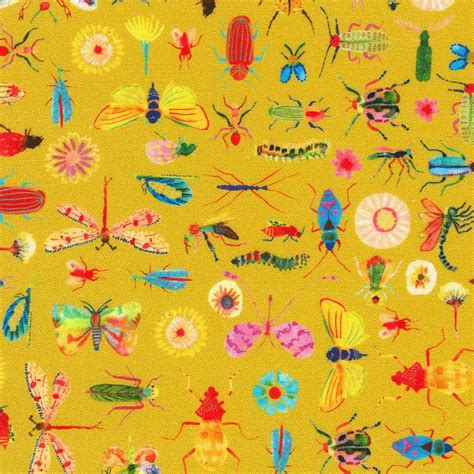 Insect Fabric Prints