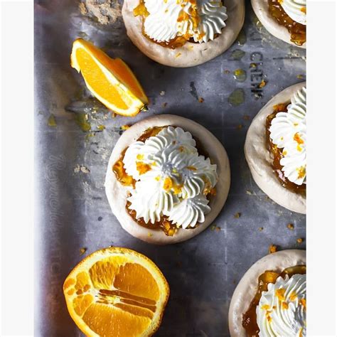 Meg Baking Guilty On Instagram Orange Marmalade Pavlovas That Is