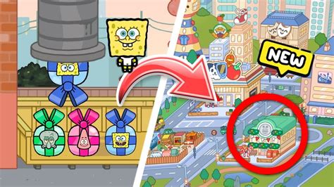 New Free Secret Spongebob Gifts Toca Boca Secrets Hacks