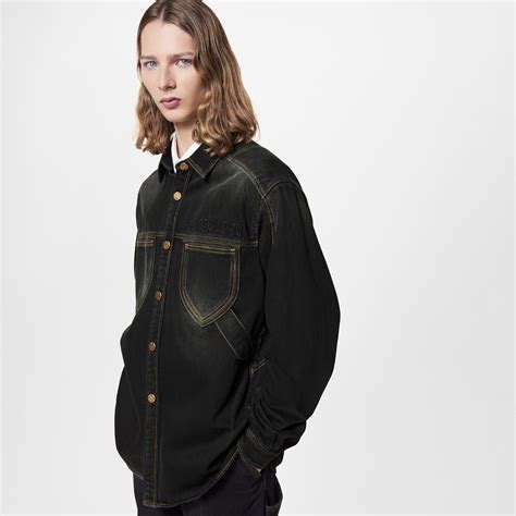 Workwear Denim Shirt Men Ready To Wear LOUIS VUITTON