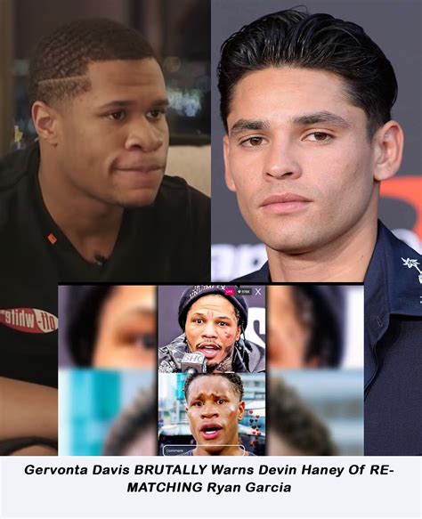 Gervonta Davis Brutally Warns Devin Haney Of Rematching Ryan Garcia News