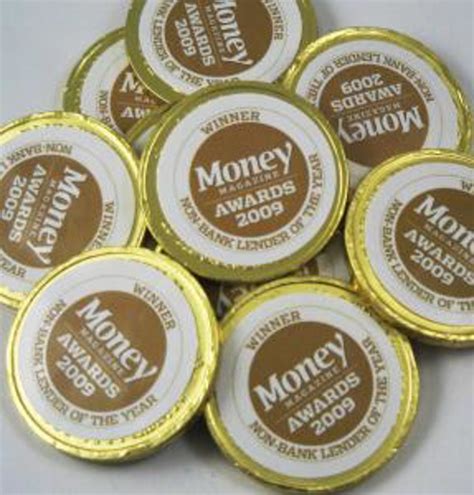 Chocolate Gold coins. Promo Sweets