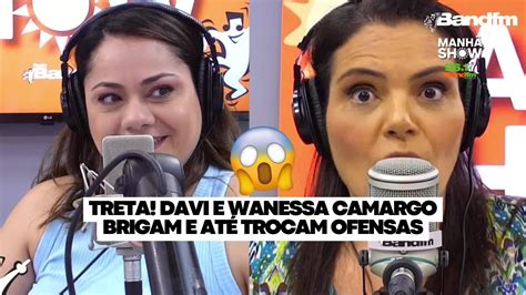 BBB 24 Treta Davi e Wanessa Camargo BRIGAM e até trocam ofensas