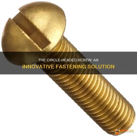 circle headed screw  innovative fastening solution shuntool