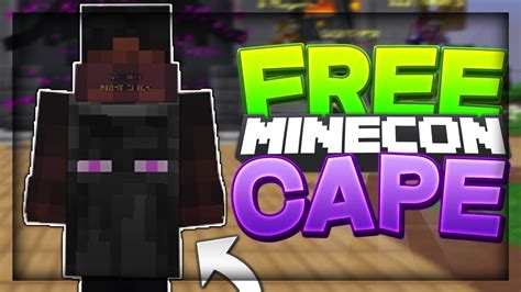 Minecraft How To Get A Free Cape MineCon Optifine YouTube