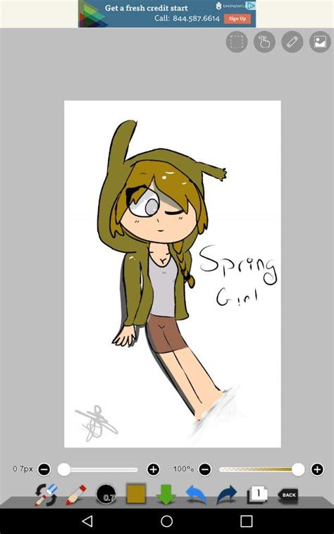 Un dibujo de Springtrap en version femenina Cartoon Amino Español Amino